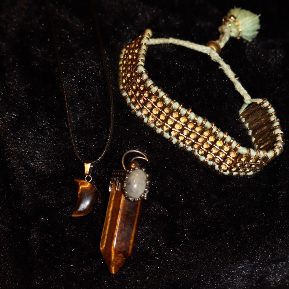 Tiger’s Eye Jewelry Set
